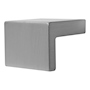 JALADERA TIPO BOTÓN DE 2.5 X 1.8 CM PLATA