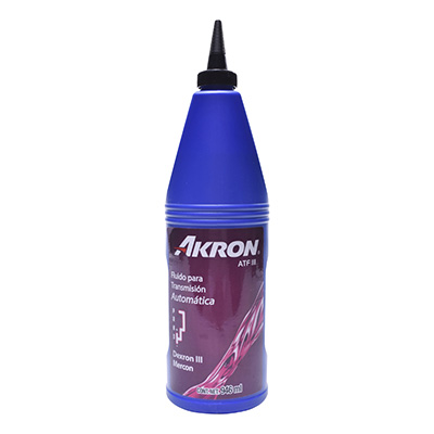 FLUIDO PARA TRANSMISIÓN AUTOMÁTICA ATF III 946 ML AZUL AKRON