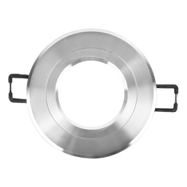EMPOTRADO UNIVERSAL LED O HALÓGENA 7.62 CM PLATA