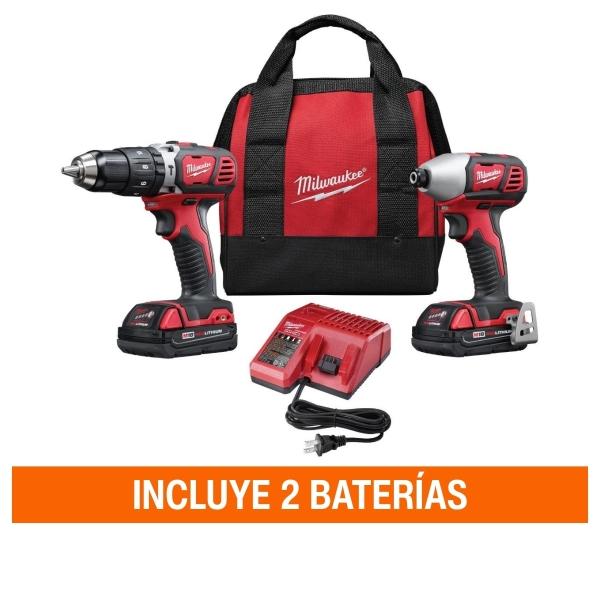 COMBO ROTOMARTILLO 1/2" + ATORNILLADOR 1/4" M18