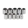 JUEGO DE DADOS HEXAGONALES METRICOS CUADRO 3/8" ACERO 10 PIEZAS