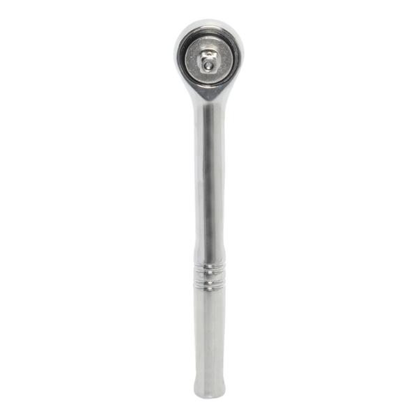 MATRACA DE CABEZA REDONDA CUADRO 1/4" ACERO