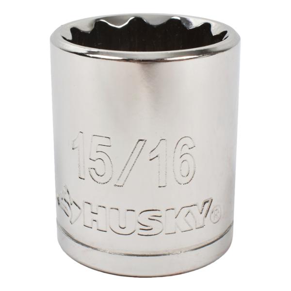 DADO 15/16" CUADRO 1/2" 12 PUNTAS ACERO