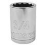 DADO 12 PUNTOS 3/4" CUADRO 1/2" ACERO FORJADO