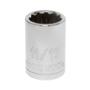 DADO 12 PUNTAS 11/16" CUADRO 1/2" ACERO