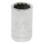 DADO 12 PUNTOS 5/8" CUADRO 1/2" ACERO