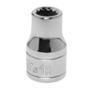 DADO 12 PUNTAS 10 MM CUADRO 1/2" ACERO CROMADO