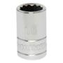 DADO 12 PUNTAS 16 MM CUADRO 1/2" ACERO