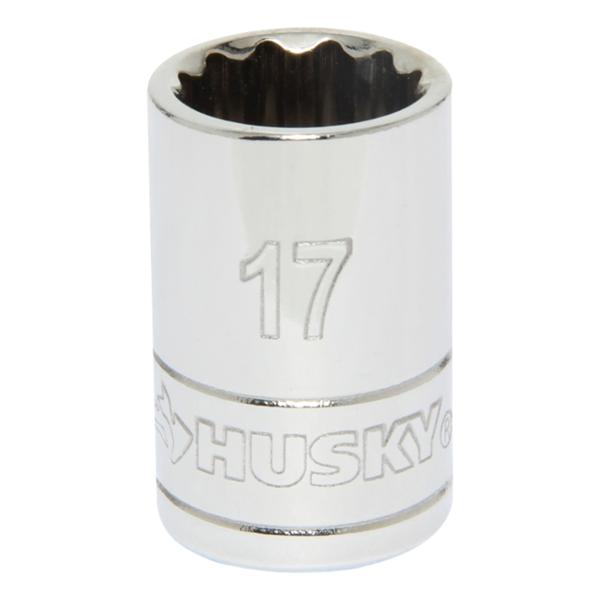 DADO 12 PUNTOS 17 MM CUADRO 1/2" ACERO