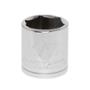DADO HEXAGONAL 11/16" CUADRO 3/8" ACERO 1 PIEZA
