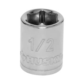 DADO HEXAGONAL 1/2" CUADRO 3/8" ACERO CROMADO