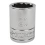 DADO 20 MM CUADRO 1/2" 12 PUNTAS ACERO CROMO VANADIO
