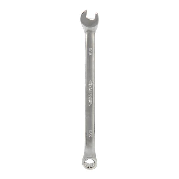 LLAVE COMBINADA 1/4" DE ACERO CROMADO