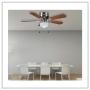 VENTILADOR DE TECHO MIDDLETON 42" PARA INTERIOR NÍQUEL