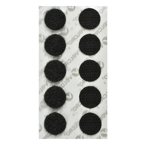 SUJETADORES 1.5 CM NEGRO 10 PIEZAS