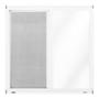 VENTANA CORREDIZA DE ALUMINIO 60 X 60 CM IZQUIERDA A DERECHA BLANCA
