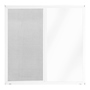 VENTANA CORREDIZA DE ALUMINIO 90 X 90CM IZQUIERDA A DERECHA BLANCO