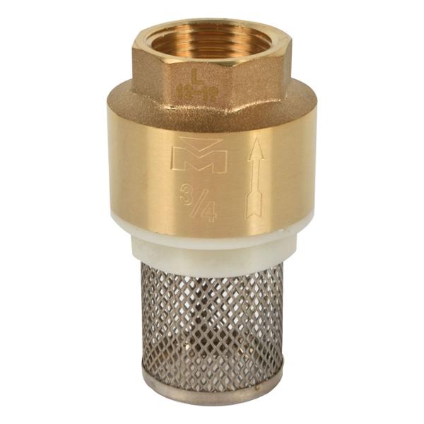 VÁLVULA DE PIE 3/4" DE LATÓN