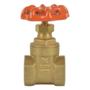 VÁLVULA DE COMPUERTA 3/4" DE LATÓN 200 PSI