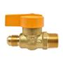 VÁLVULA DE ESFERA 3/8" DE LATÓN 200 PSI