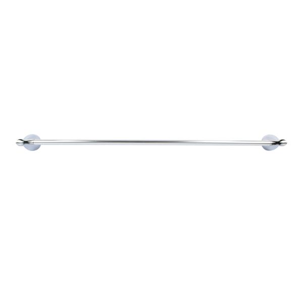 TOALLERO PARA BAÑO DE ACERO PLATA