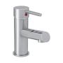 LLAVE PARA LAVABO MONOMANDO CROMO ROSCADO CONTROL PRECISO DE AGUA