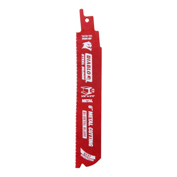 SEGUETA PARA SIERRA SABLE PARA METAL BIMETÁLICA 6" 2 PIEZAS