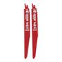 SEGUETA PARA SIERRA SABLE PARA METAL BIMETALICA 9" 2 PIEZAS