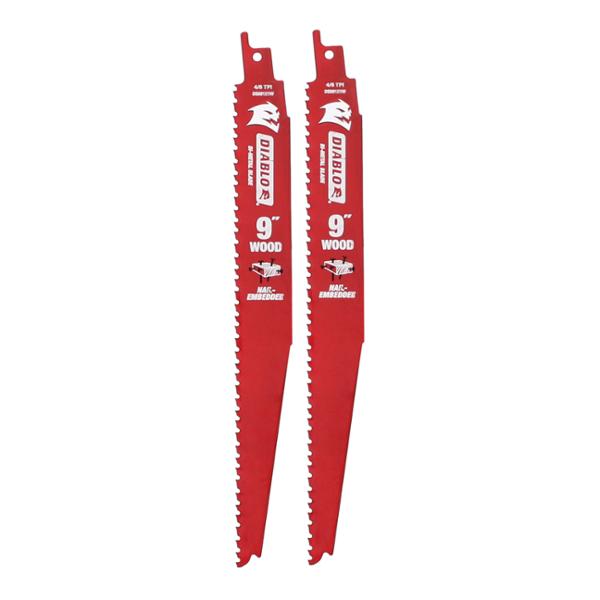 SEGUETA PARA SIERRA SABLE PARA MADERA BIMETAL 9" 2 PIEZAS