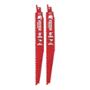 SEGUETA PARA SIERRA SABLE PARA MADERA BIMETAL 9" 2 PIEZAS