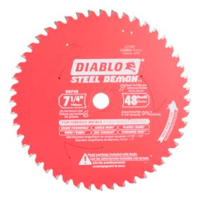 DISCO DE CORTE METAL PARA SIERRA CIRCULAR 7 1/4" 48 DIENTES