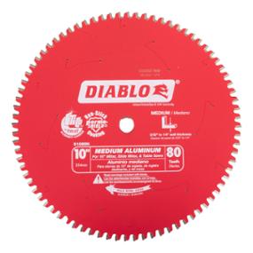 DISCO DE CORTE PARA ALUMINIO SIERRA CIRCULAR 10" 80 DIENTES