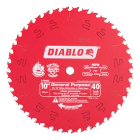 DISCO DE CORTE PARA USOS GENERALES SIERRA CIRCULAR 10" 40 DIENTES