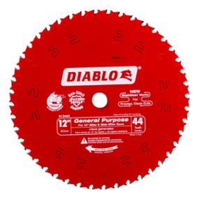 DISCO DE CORTE USOS GENERALES PARA SIERRA CIRCULAR 12" 44 DIENTES