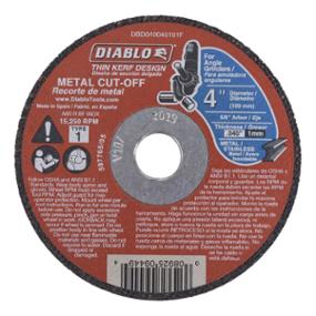 DISCO DE CORTE METAL PARA ESMERILADORA 4"