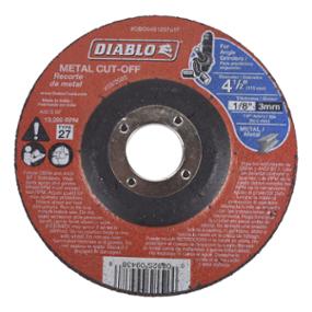 DISCO ABRASIVO PARA METAL ESMERILADORA 4 1/2" OXIDO DE ALUMINIO