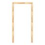 MARCO PARA PUERTA MADERA 218.4 X 109.2 X 6.35 CM CON ACABADO SIN BISAGRA