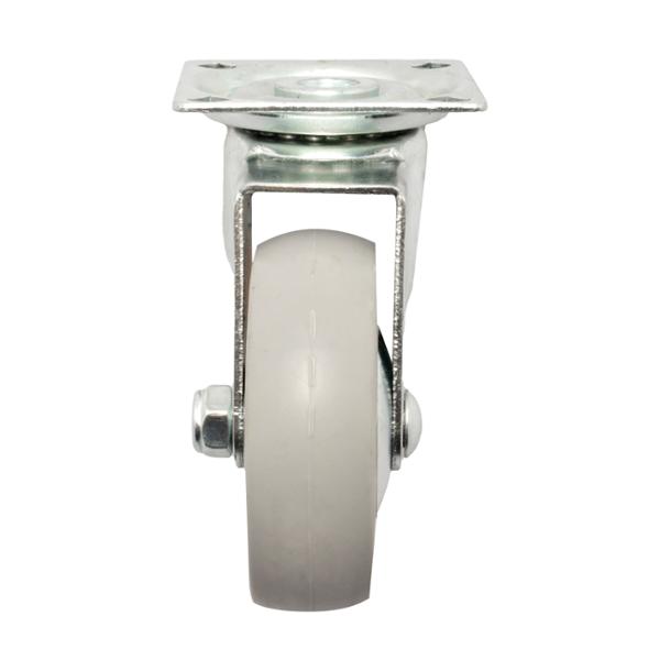 RUEDA DE USO RUDO DE 3 PULGADAS GRIS