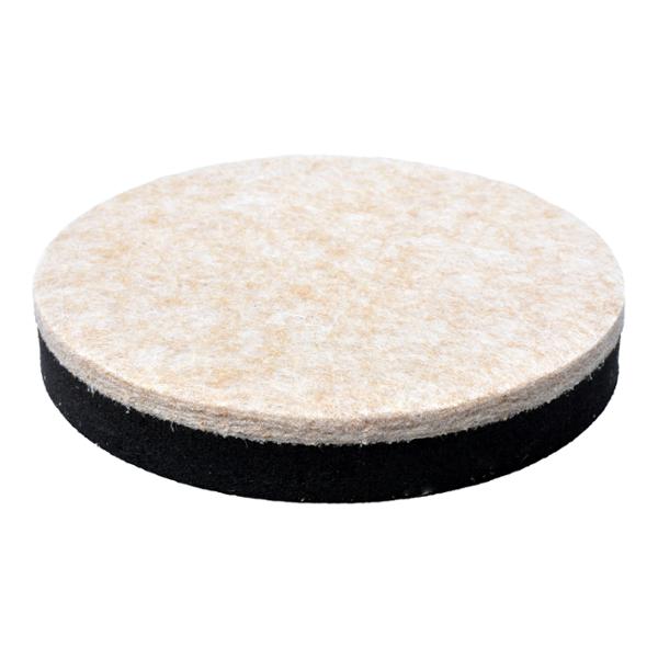 DESLIZADORES PARA PISOS DE MADERA DE 8.9 CM BEIGE 4 PIEZAS
