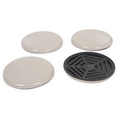 ALMOHADILLAS ANTIDESLIZANTES 2.5 CM NEGRO CON 16 PIEZAS