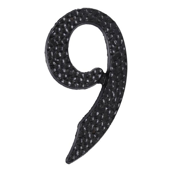 NÚMERO 9 DE ALUMINIO DE 8.89 CM