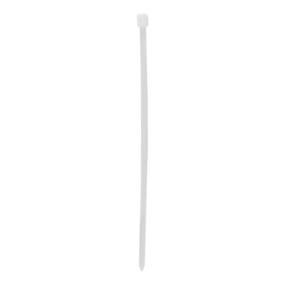 CINTILLO PARA SUJETAR CABLES DE NYLON 10.16 CM BLANCO 100 PIEZAS