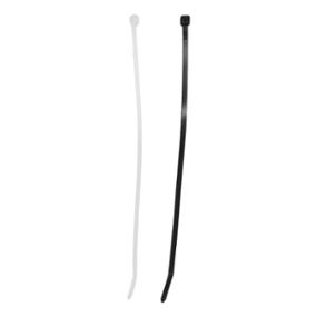 CINCHO PARA CABLES ELÉCTRICOS DE NYLON SUJETACABLE 10.16 Y 20.32 CM SURTIDO 200 PIEZAS