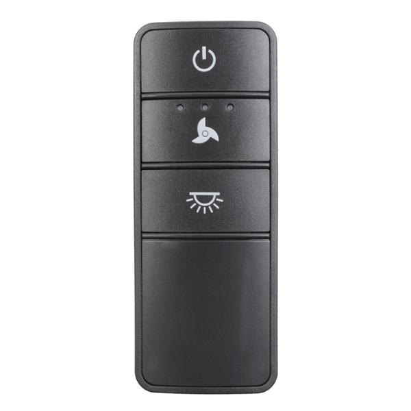 CONTROL REMOTO PARA VENTILADOR DE TECHO UNIVERSAL NEGRO 3 VELOCIDADES