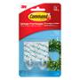 GANCHO COMMAND TRANSPARENTE, MEDIANO, 2 UND