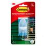 GANCHOS COMMAND PARA EXTERIORES, TRANSPARENTE, GRANDE, 1 UND