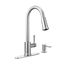 MEZCLADORA EXTENSIBLE CURVA PARA COCINA INDI 40.5 X 19.5 X 14.5 CM CROMADO MOEN