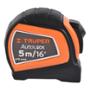 FLEXÓMETRO 5 METROS AUTO-LOCK CINTA 19 MM PLÁSTICO