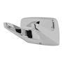 GANCHO DOBLE MOEN METAL PLATA