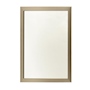 ESPEJO DECORATIVO RECTANGULAR CON MARCO EN POLIESTIRENO PLATA 52 X 40 CM